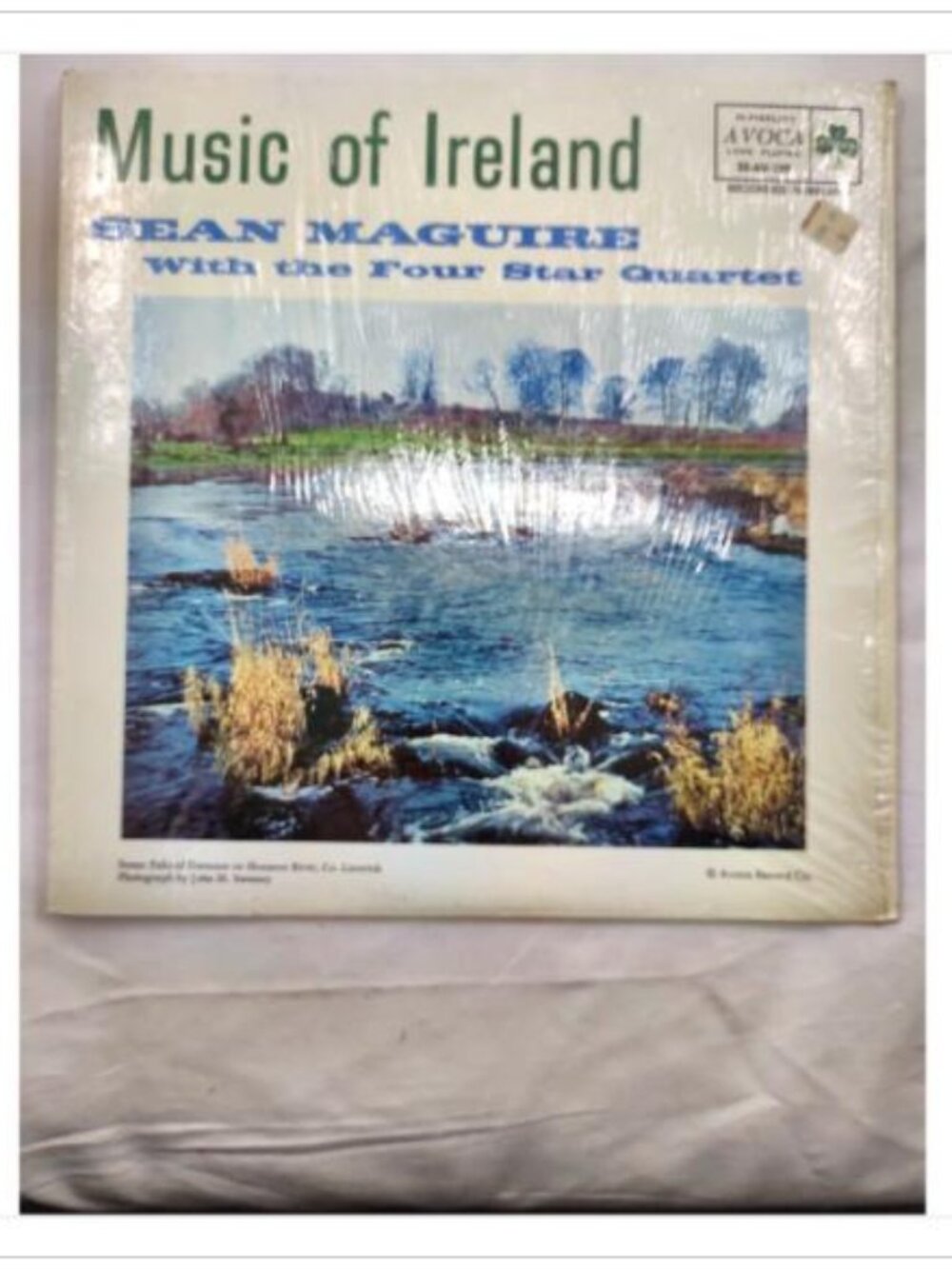 Sean Maguire Music Of Ireland Vintage Vinyl LP Traditional Fiddle Avoca 33-AV-13